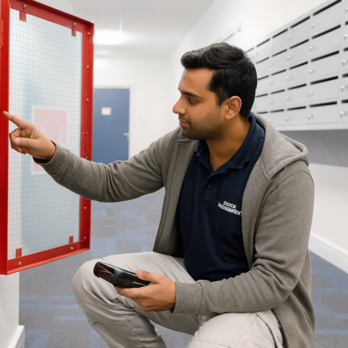 Dry riser inspections